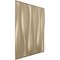 Ekena Millwork 19 5/8in. W x 19 5/8in. H Fairfax EnduraWall Decorative 3D Wall Panel Covers 2.67 Sq. Ft. WP20X20FAECE - alternate 2